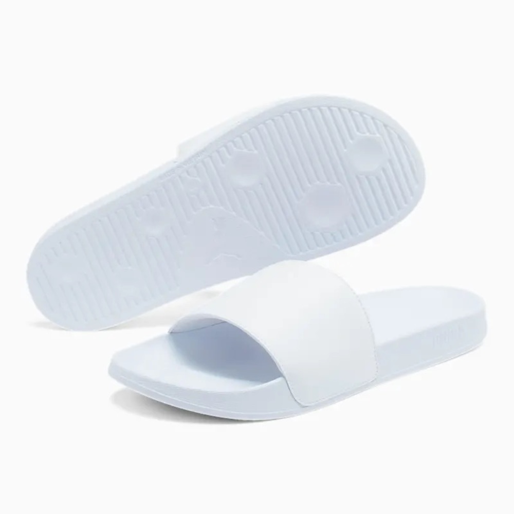 PUMA - Leadcat Blank Slides in Puma White